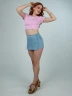 Falda Short Jean