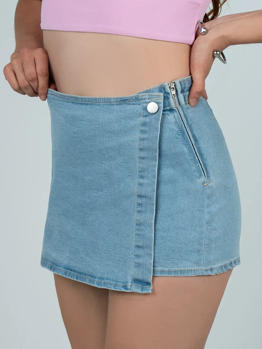 Falda Short Jean