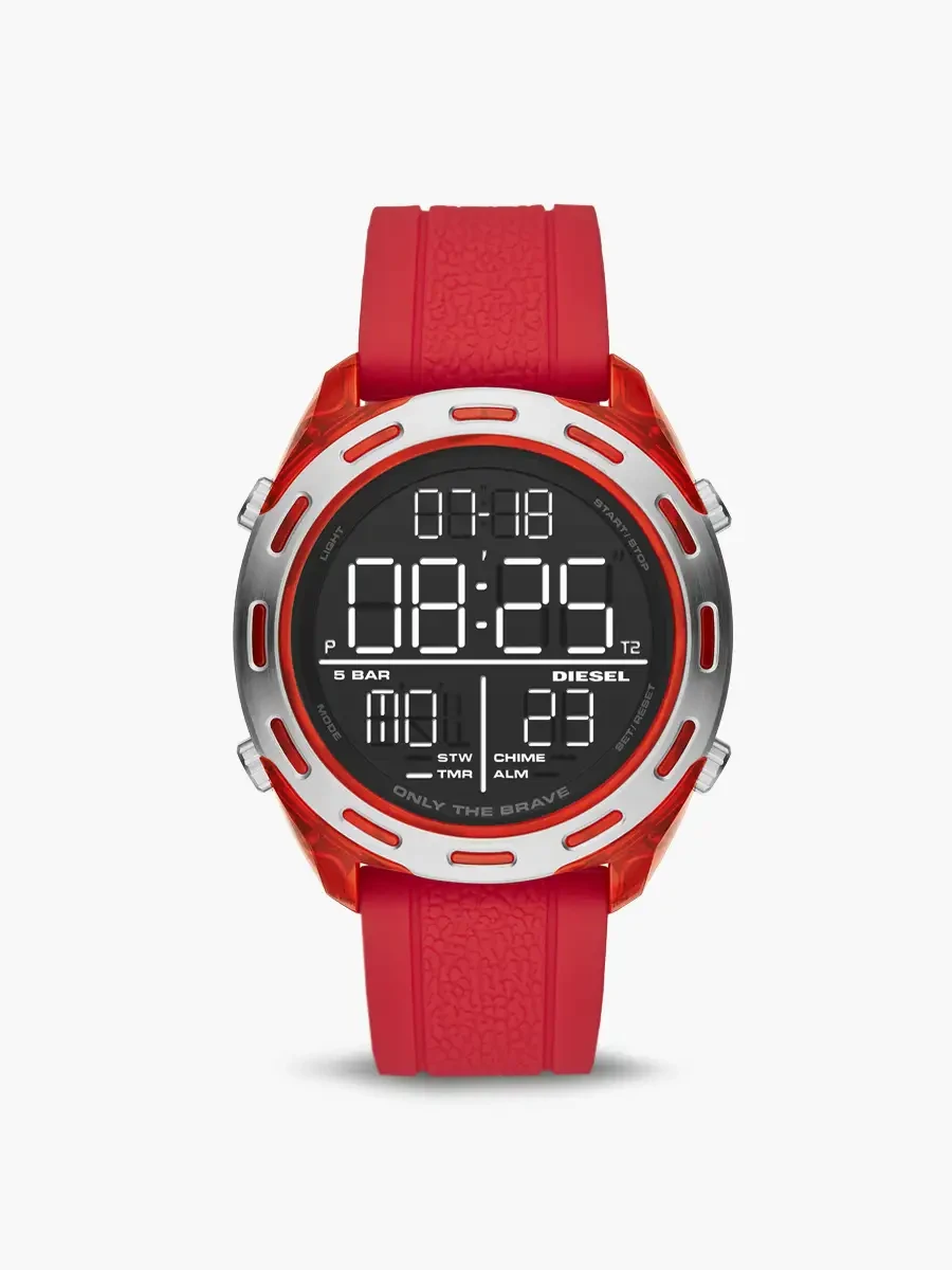 Reloj Diesel Crusher | Rojo