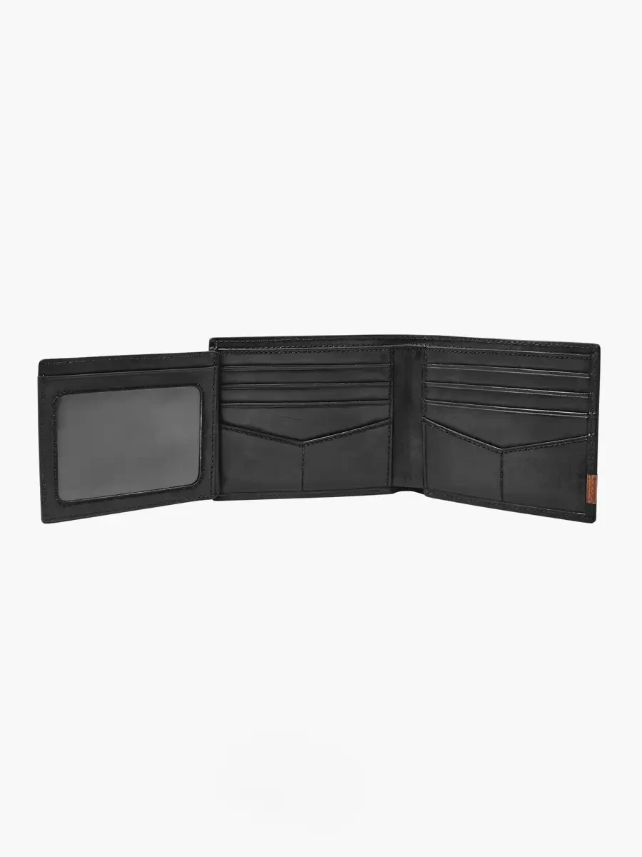 Billetera Fosil Quinn ML3644001 | Negro