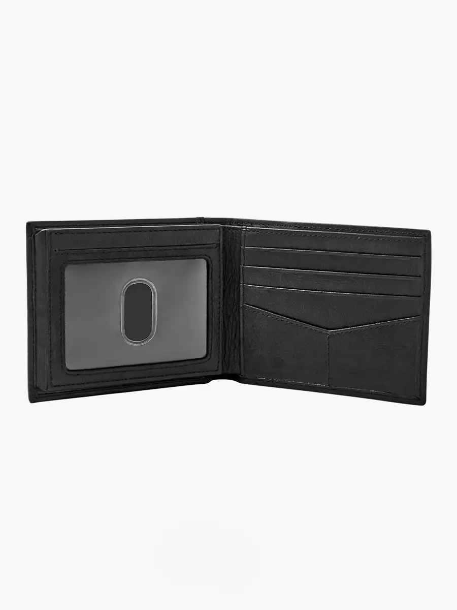 Billetera Fossil Ingram RFID ML3784001 | Negro