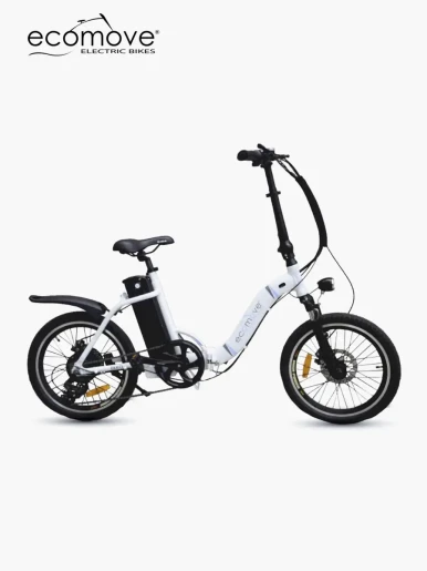Bicicleta Eléctrica Ebike Ecomove Ekko | Blanco