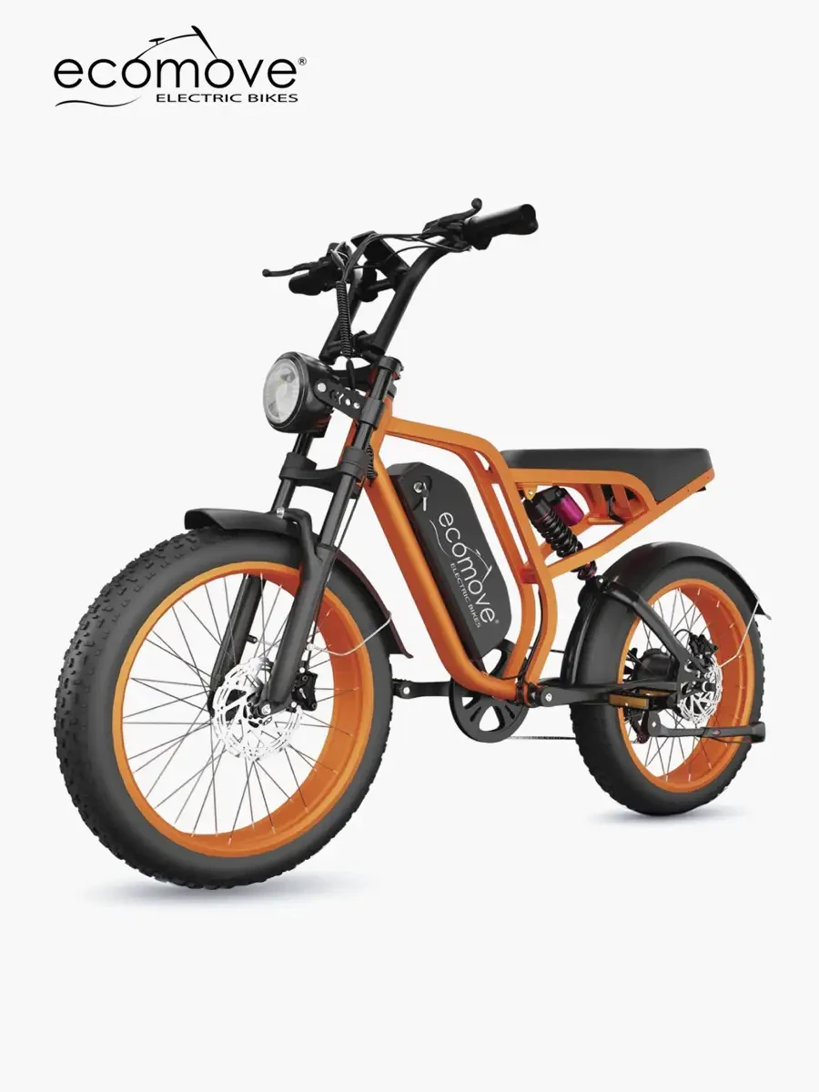 Bicicleta Eléctrica Ebike Ecomove Turbo Z | Naranja