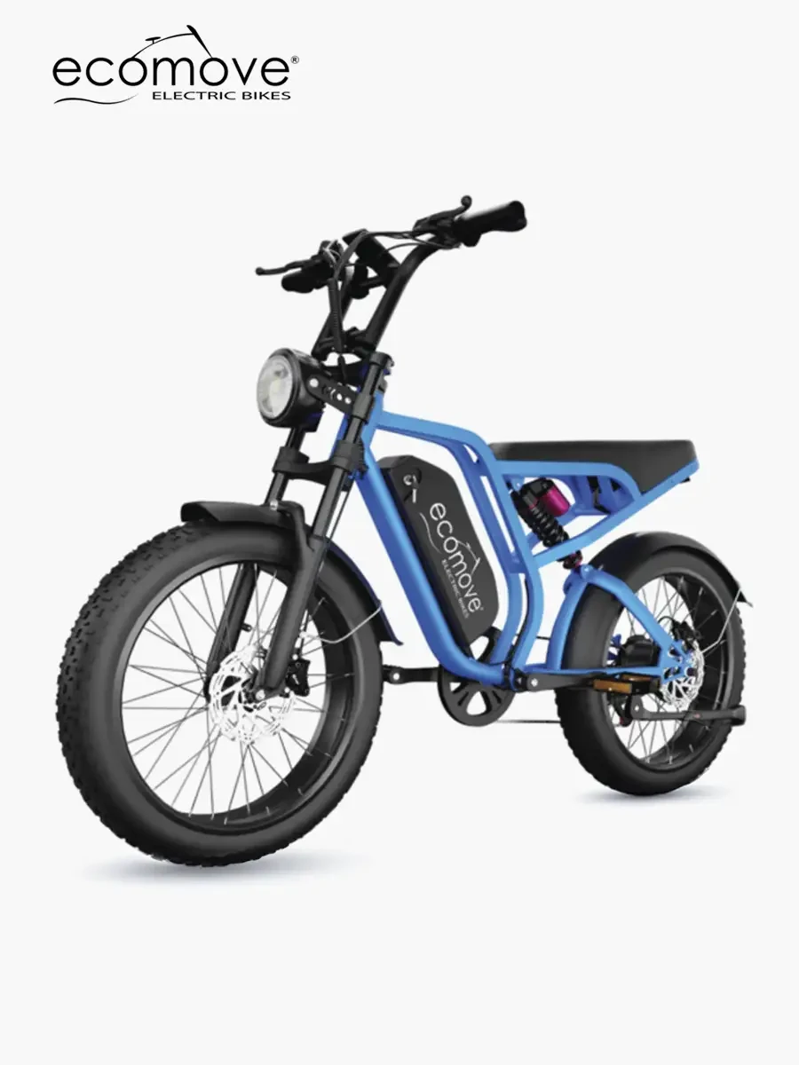 Bicicleta Eléctrica Ebike Ecomove Turbo Z | Azul
