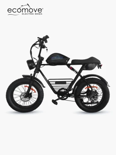 Bicicleta Eléctrica Ebike Ecomove Turbo K | Negro