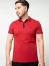 Long Beach - Camiseta polo con solapa contrastante