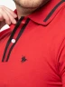 Long Beach - Camiseta polo con solapa contrastante