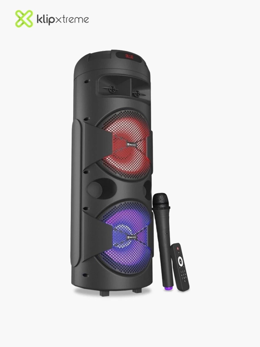 Torre de sonido Klip Xtreme 2000W 9h | Negro