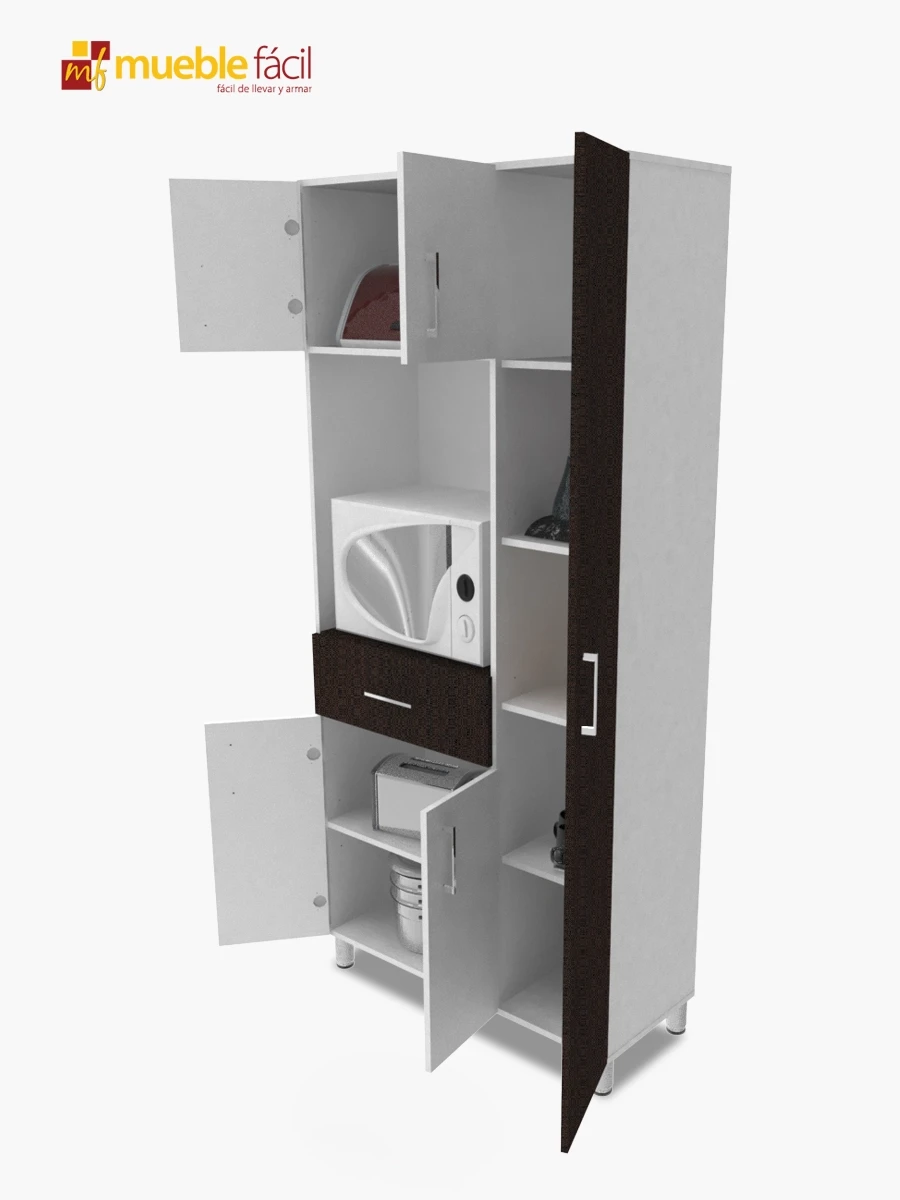 Mueble para Microndas Laos Mueble Fácil | Wengue