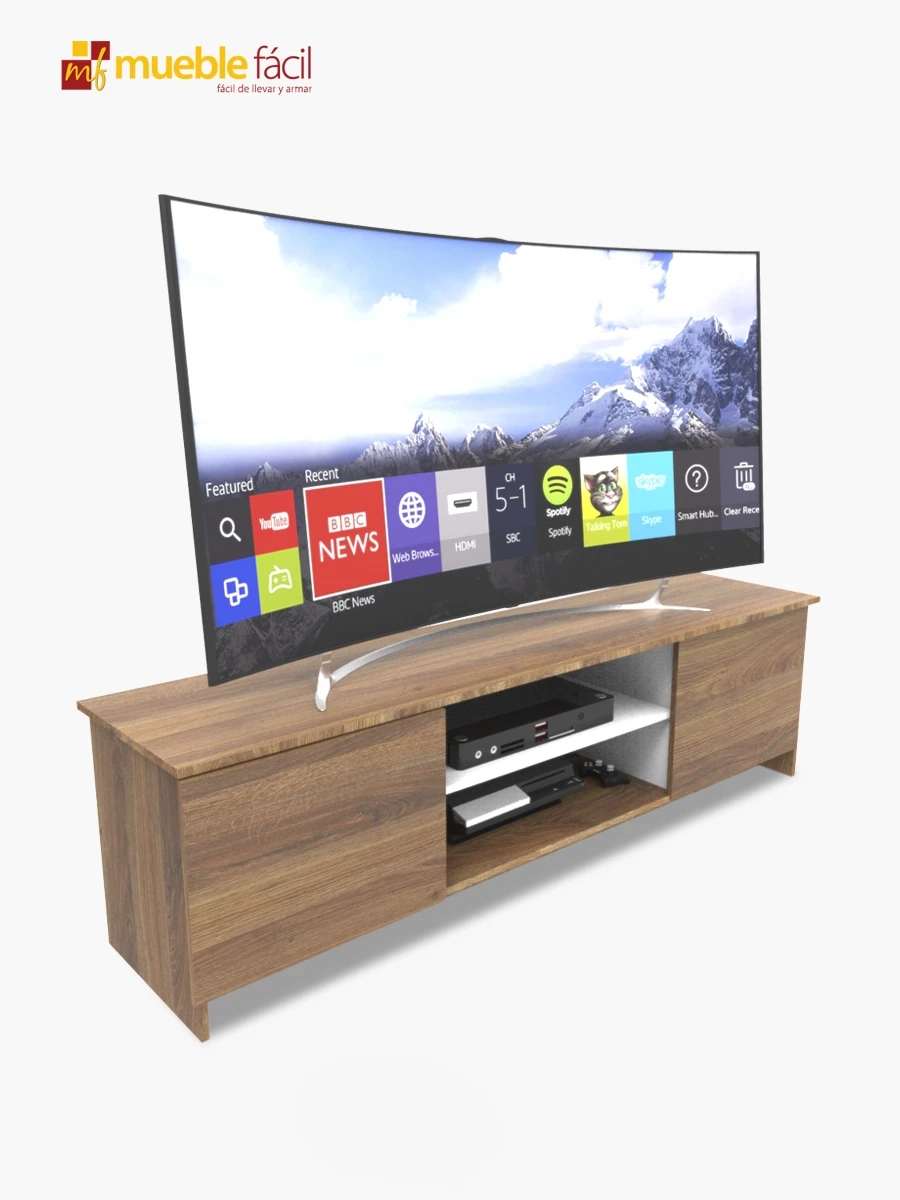Mesa de TV hasta 65” Tarsa Mueble Fácil | Arizona