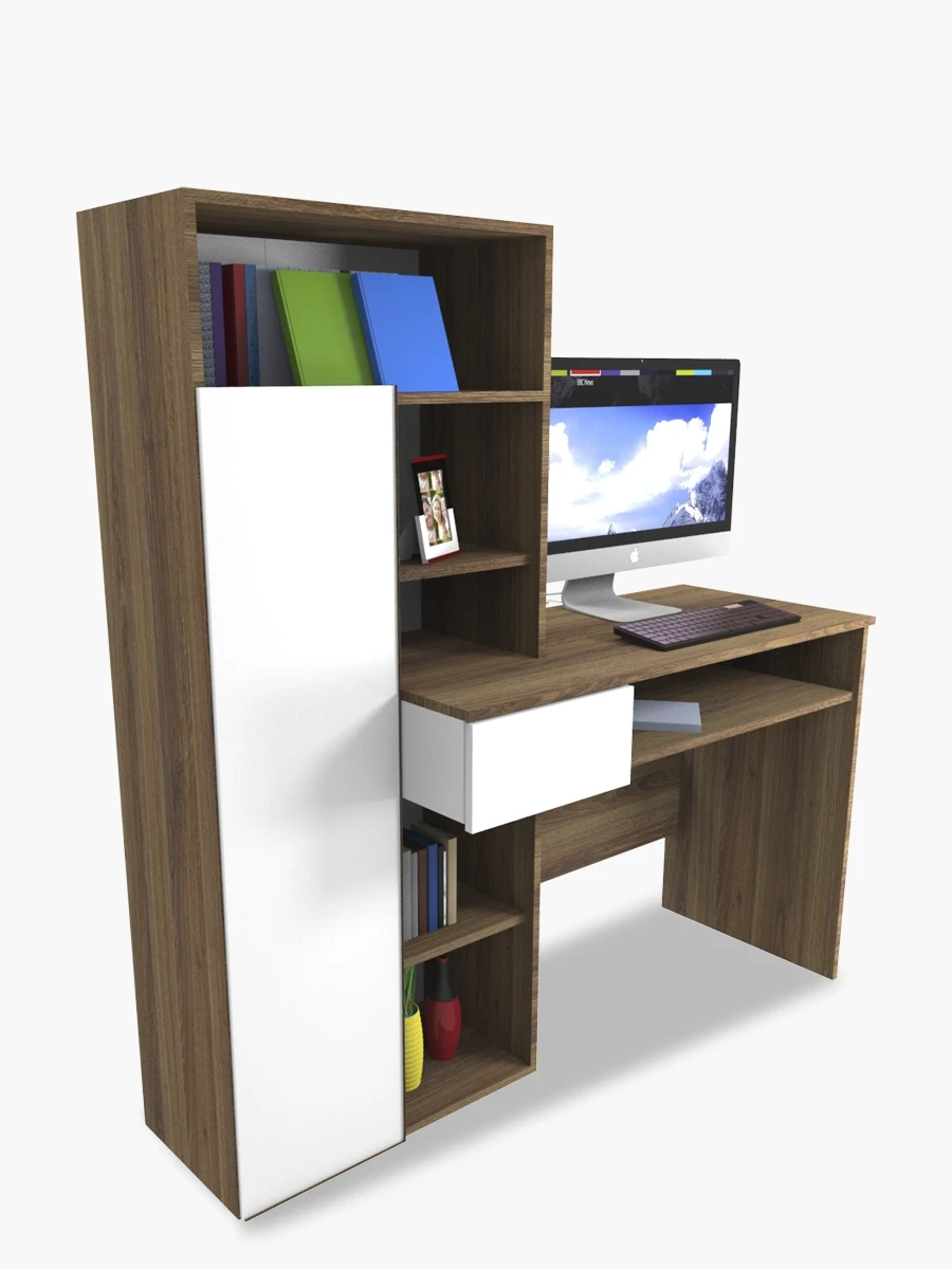 Escritorio & Biblioteca Huron Mueble Fácil| Arizona