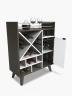 Bar Albania Mueble Fácil | Alaska / Nogal Oscuro