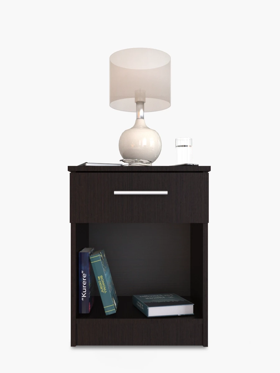 Mesa de Noche Mueble Fácil | Wengue