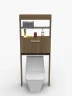 Armario Sobre Inodoro Clavel Mueble Fácil 1 Puerta | Arizona