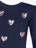 Blue Seven - Buzo con Estampado de Corazones
