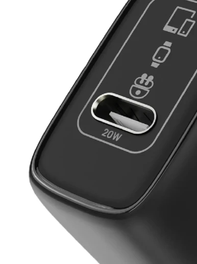 Cargador KLIP XTREME 20W Tipo C | Negro