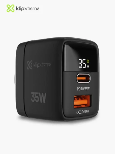 Cargador KLIP Xtreme 35W | Negro