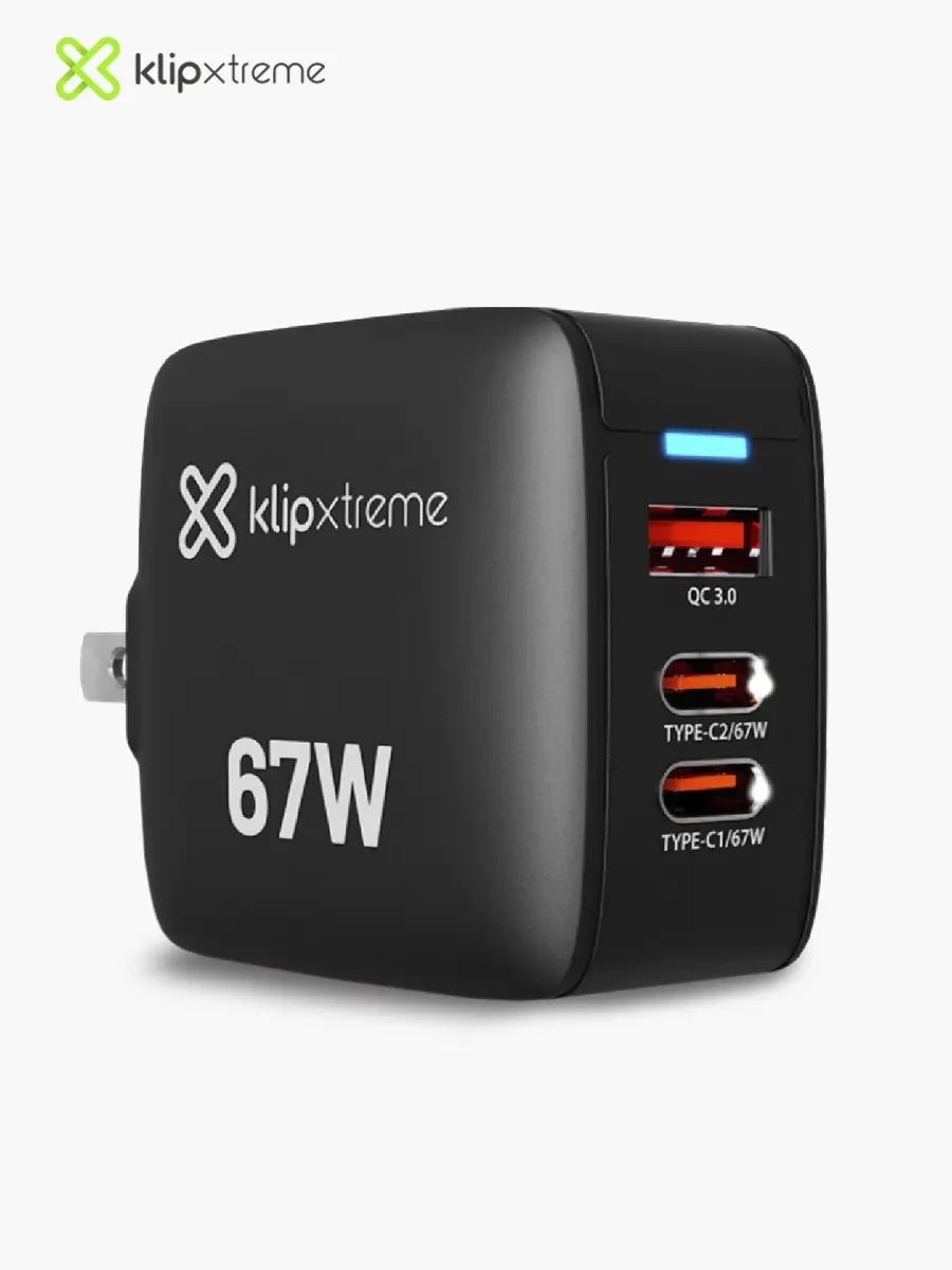 Cargador KLIP XTREME 67W | Negro