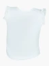 Blue Seven - Camiseta con Volantes e Impresión de Arcoíris