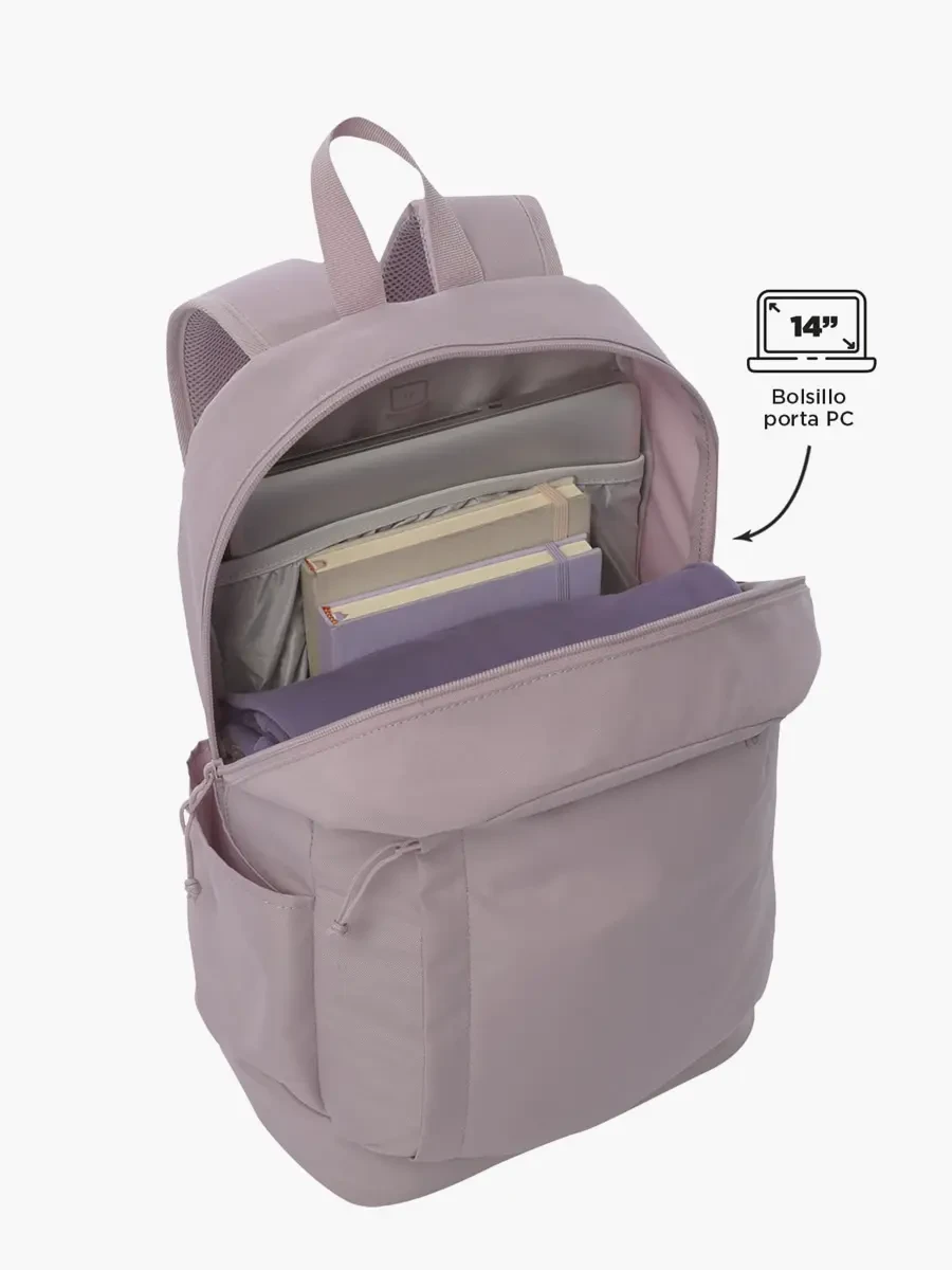 Totto - Combo X3 Mochila, Lonchera, Cartuchera | Rosado