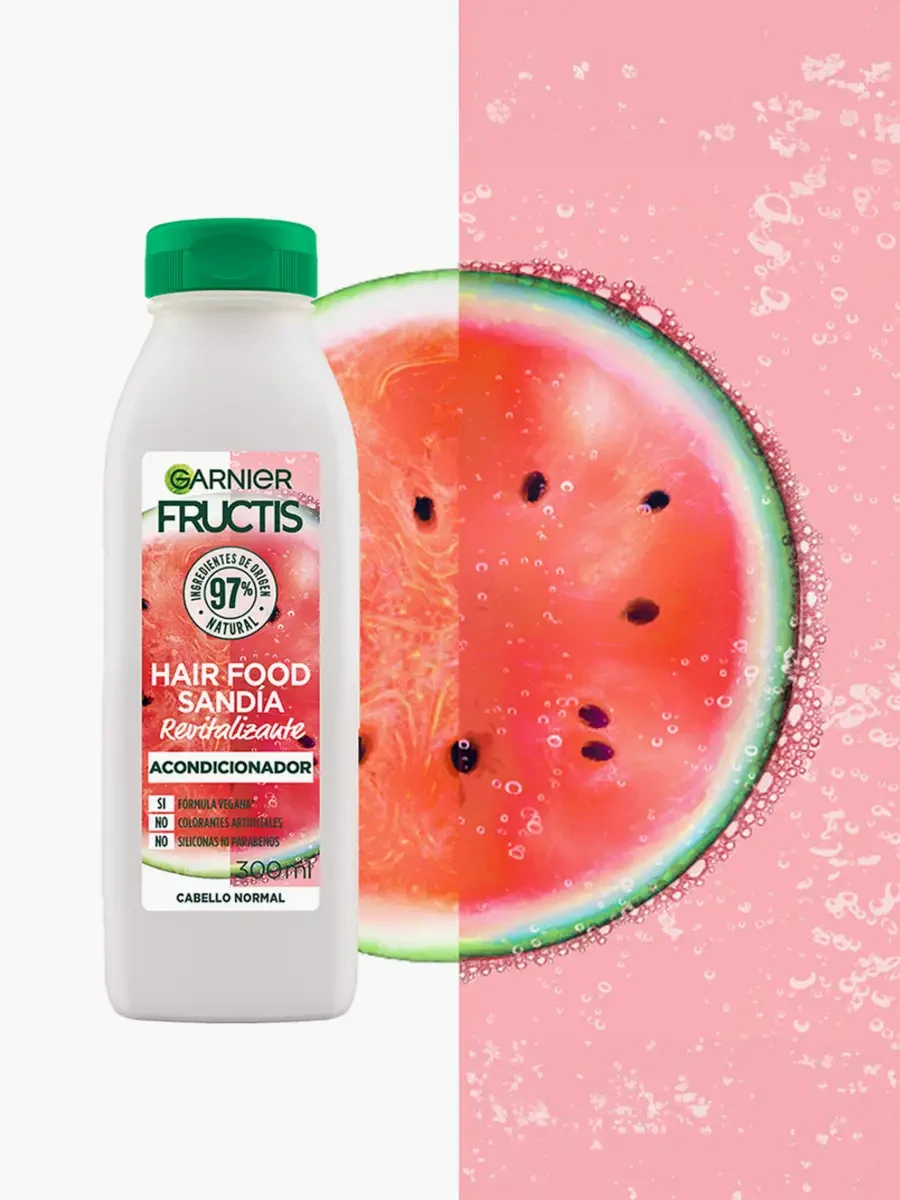 Garnier – Acondicionador Fructis Hair Food Sandía