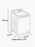 Lavadora Automática Samsung WA19CG6442BDAP 19Kg | Gris