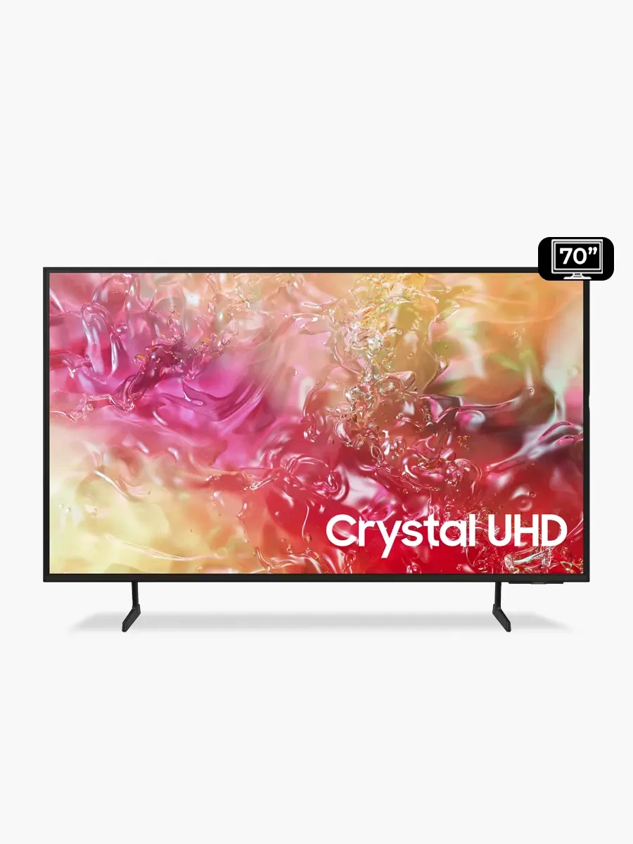 Smart TV Samsung 70" Crystal UHD 4K DU7000 | Negro