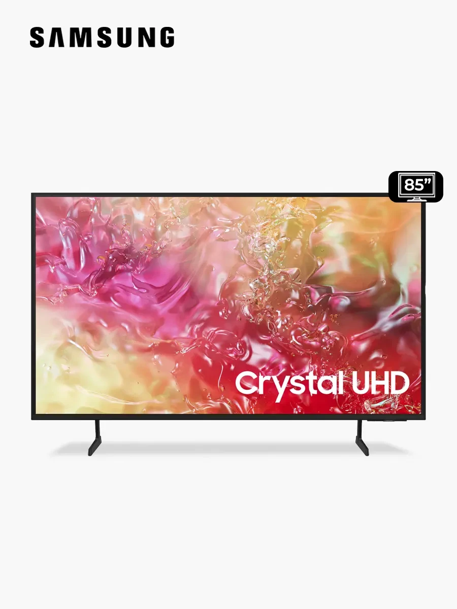Smart Tv Samsung 85" Crystal UHD 4K DU7000 | Negro