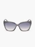 Gafas Guess GU7878 Ojo de gato de acetato | Gris traslúcido