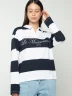 Blue Seven - Camiseta Tipo Polo De Rayas