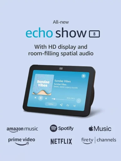 Alexa Echo Show 8 - 3.ª Generación | Negro