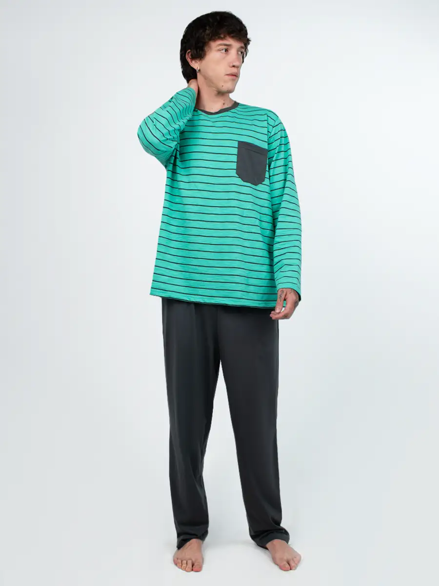 Pijama Buzo + Pantalón - Navigare