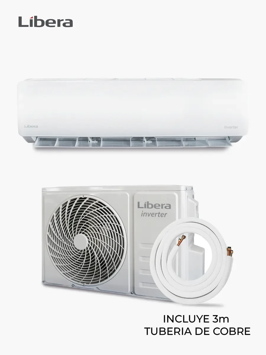 Aire Acondicionado Split Libera Inverter | 18 000 BTU