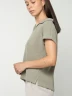Blusa Camisera En Tejido