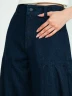 Fuera de Serie - Jeans Wide Leg Costura Decorativa