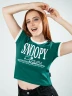 Camiseta Crop Snoopy - Navigare