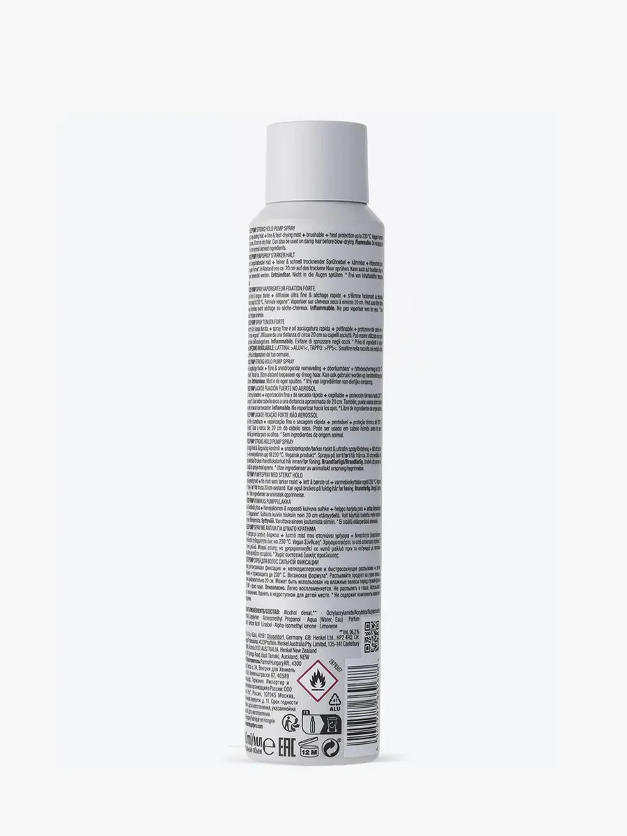 Schwarzkopf Professional – Spray Fijador Freeze Pump OSiS