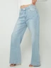 Bonage - Jeans Wide Leg de Tiro Alto