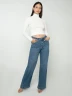 Bonage - Jeans Wide Leg de Talle Alto