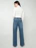 Bonage - Jeans Wide Leg de Talle Alto