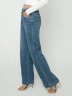 Bonage - Jeans Wide Leg de Talle Alto