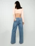 Bonage - Jeans Wide Leg Tiro Alto