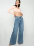 Bonage - Jeans Wide Leg Tiro Alto