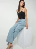 Jean Wide Leg Tiro Alto