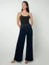 Jean Wide Leg Tiro Alto