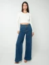 Jeans Wide Leg con Cinturon