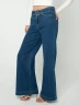 Jeans Wide Leg con Cinturon