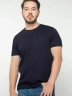 Drazzo - Camiseta Acanalada con Bordado