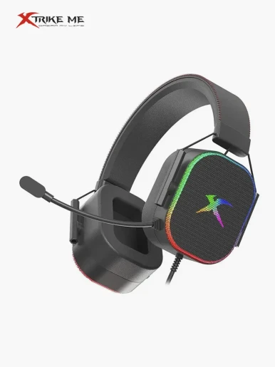 Auriculares Gaming Xtrike  Me GH 606 Cable RGB | Negro