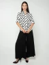 Camisa Oversize de Lunares Modernos - Labelle